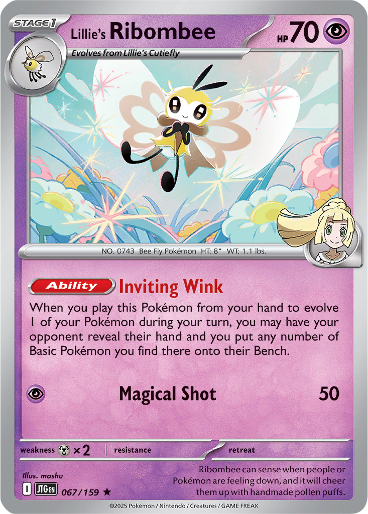 Journey Together 067/159 Lillie's Ribombee