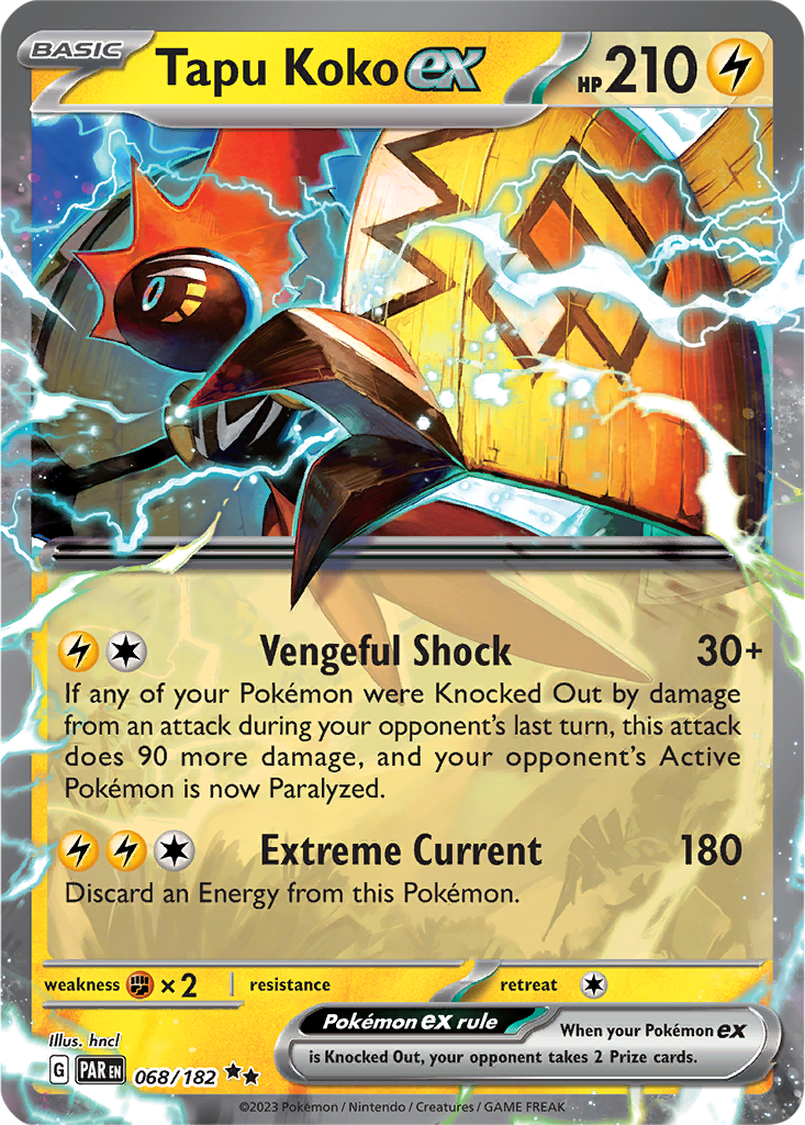 Paradox Rift 068/182 Tapu Koko ex