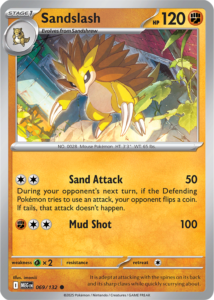 Mega Evolution 069/132 Sandslash
