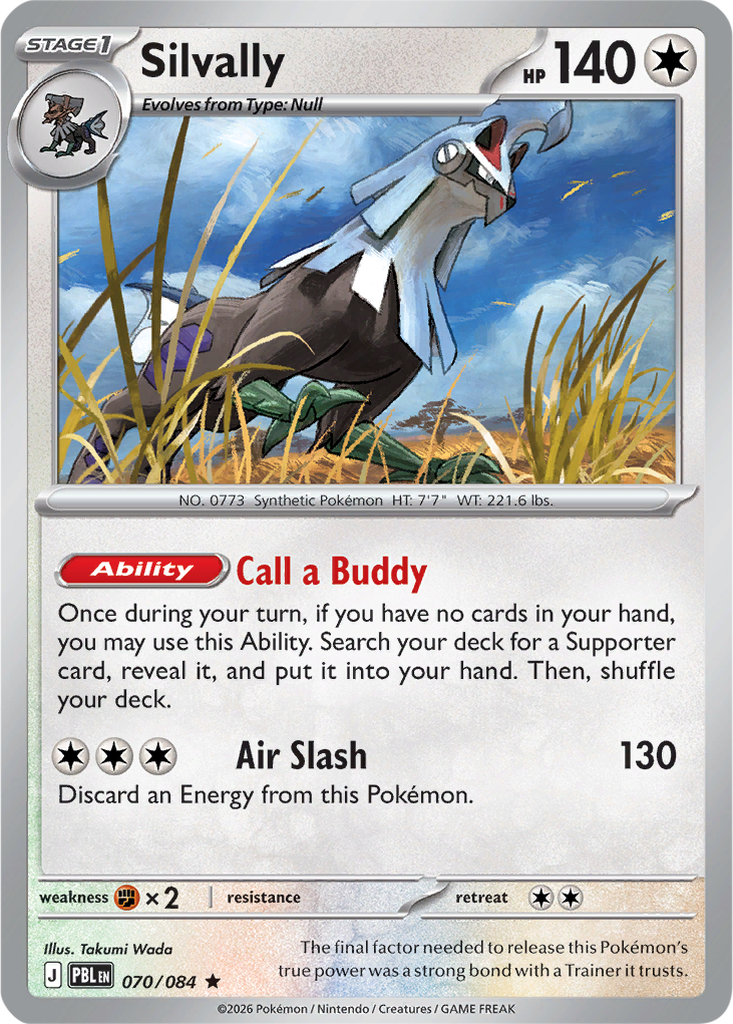 Pitch Black 070/084 Silvally