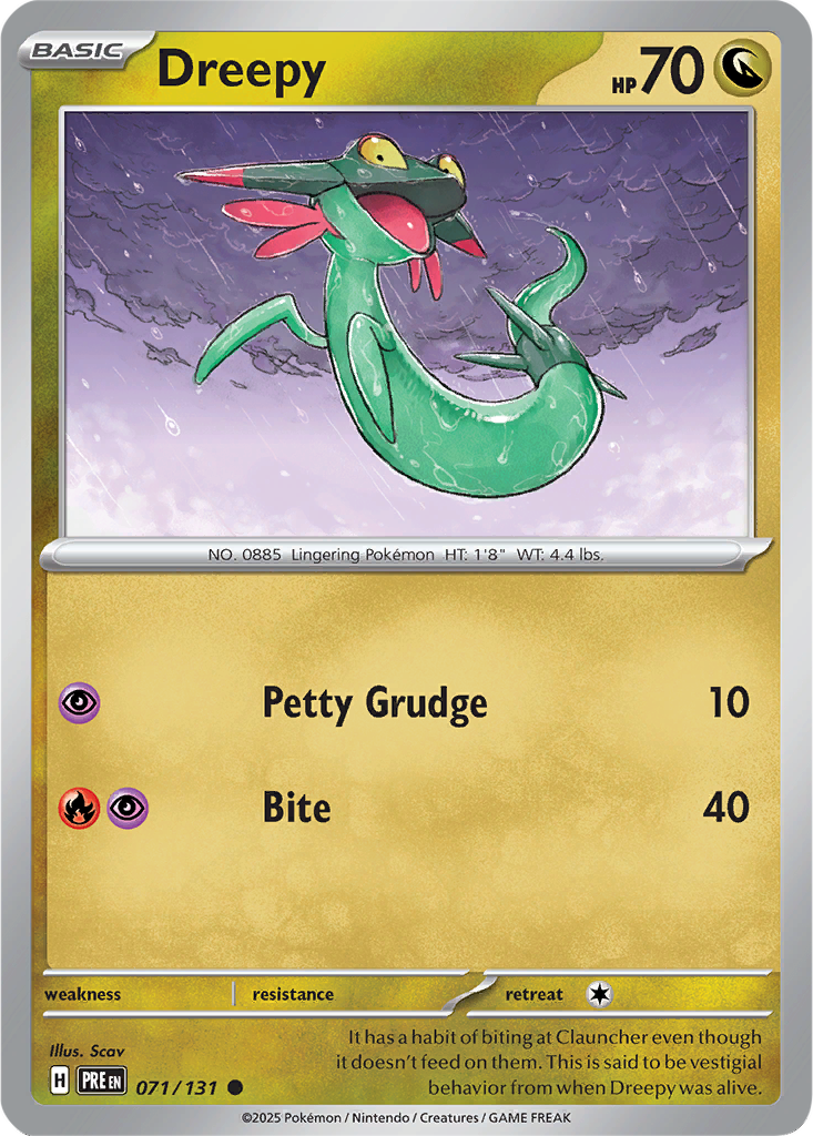 Prismatic Evolutions 071/131 Dreepy