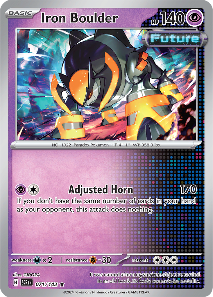 Stellar Crown 071/142 Iron Boulder