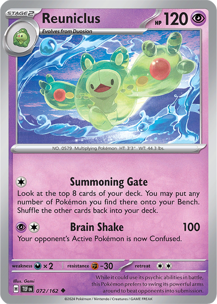 Temporal Forces 072/162 Reuniclus