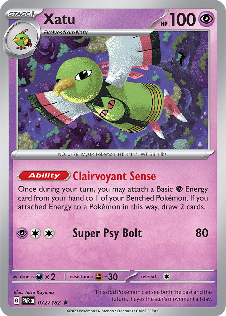 Paradox Rift 072/182 Xatu
