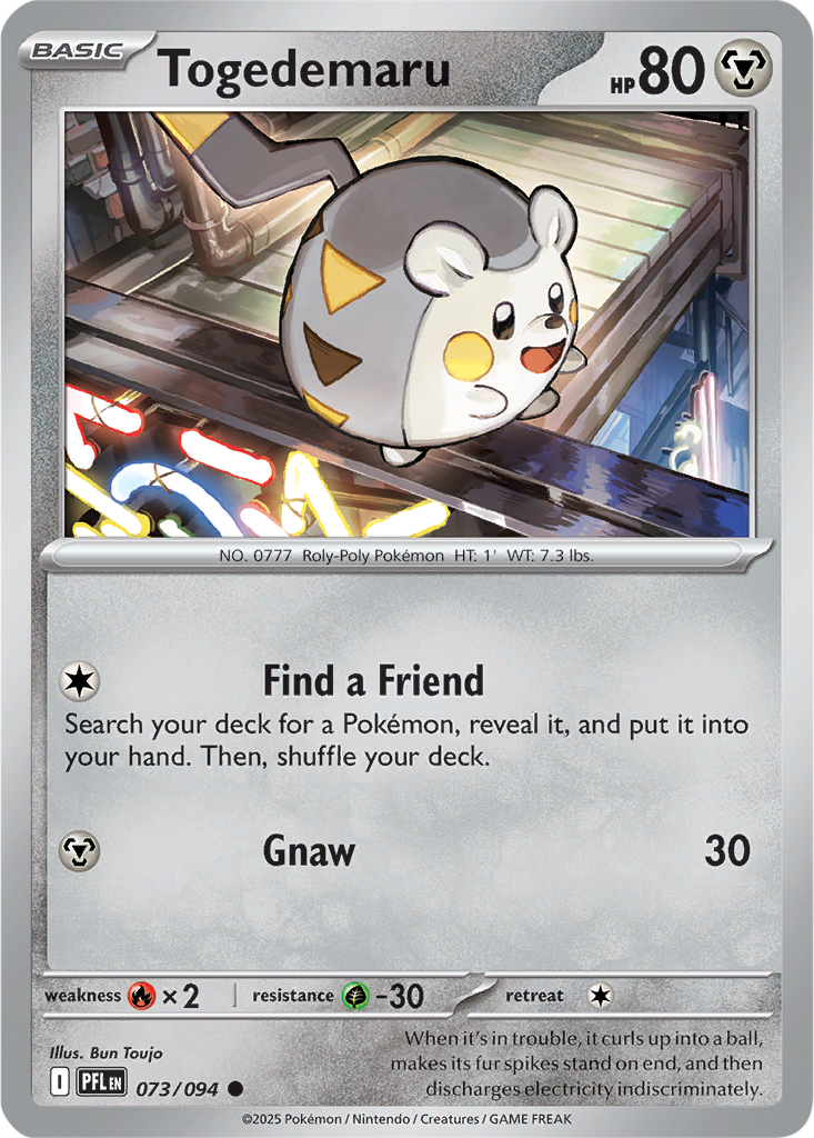 Phantasmal Flames 073/094 Togedemaru