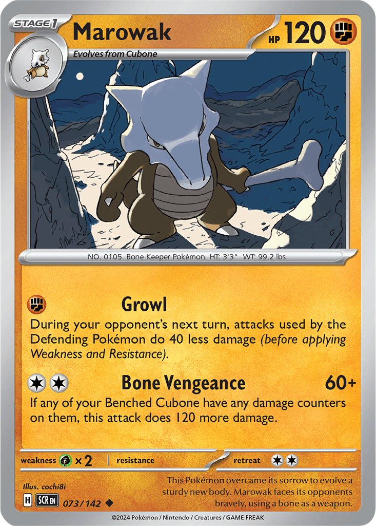 Stellar Crown 073/142 Marowak
