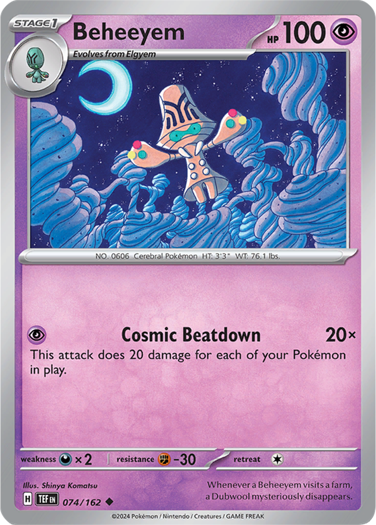 Temporal Forces 074/162 Beheeyem