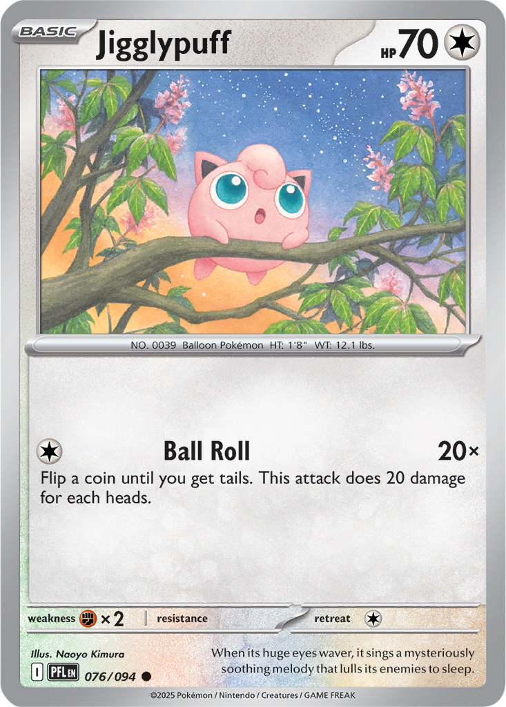 Phantasmal Flames 076/094 Jigglypuff