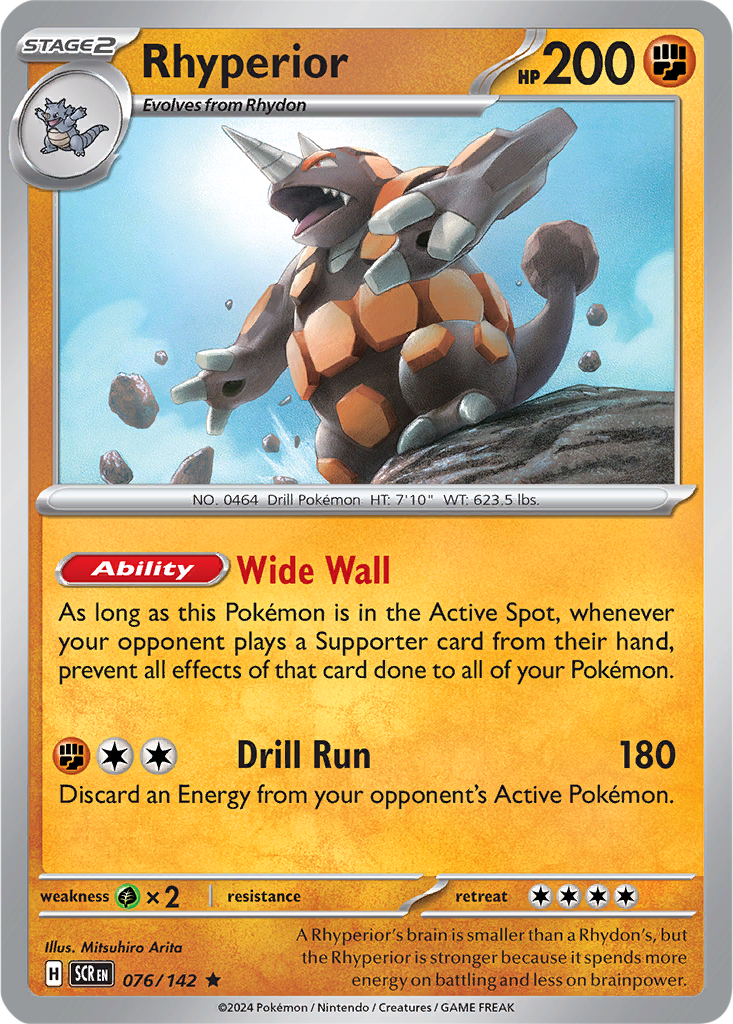 Stellar Crown 076/142 Rhyperior