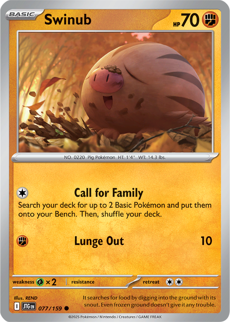 Journey Together 077/159 Swinub