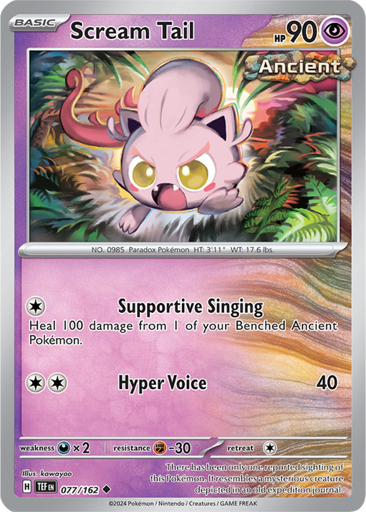 Temporal Forces 077/162 Scream Tail