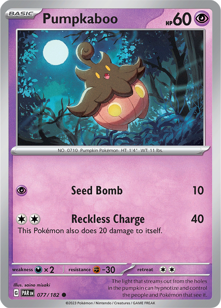 Paradox Rift 077/182 Pumpkaboo