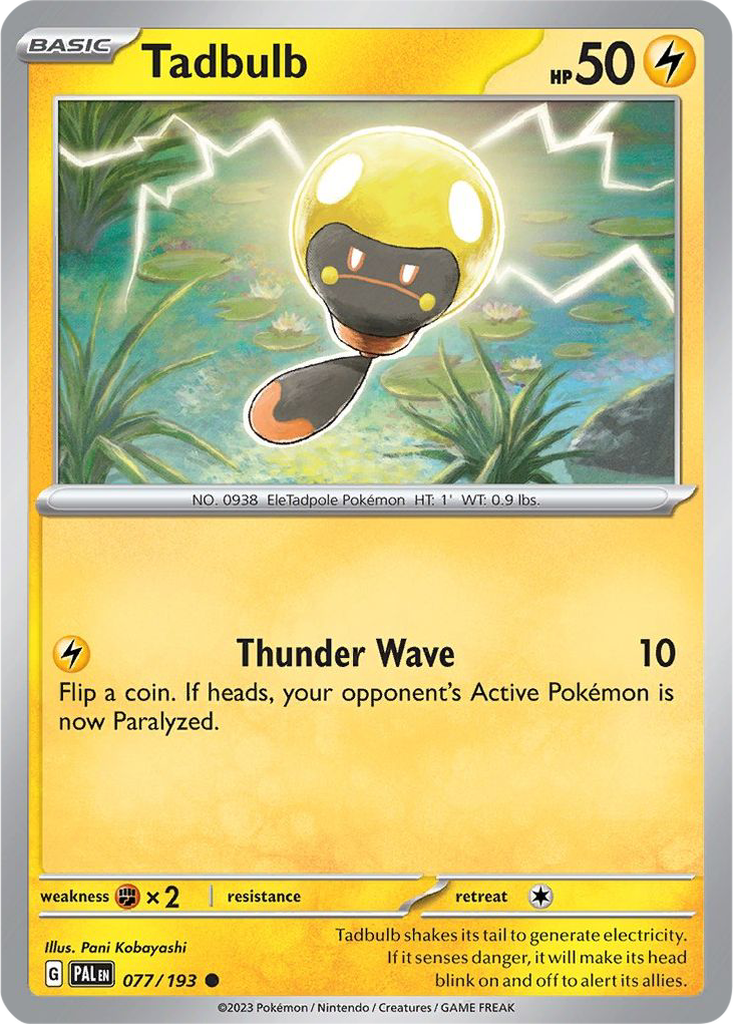 Paldea Evolved 077/193 Tadbulb