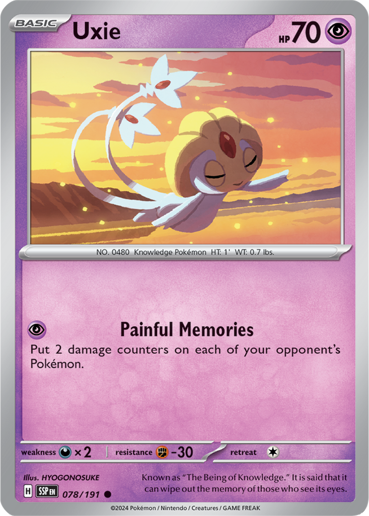 Surging Sparks 078/191 Uxie