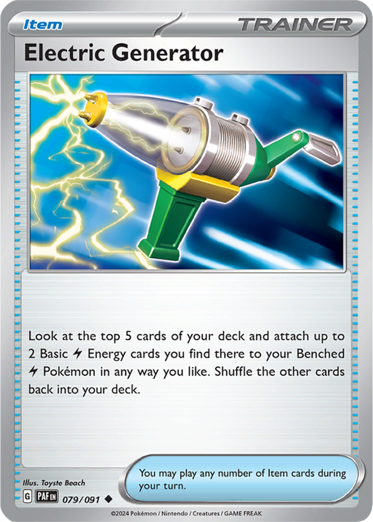 Paldean Fates 079/091 Electric Generator