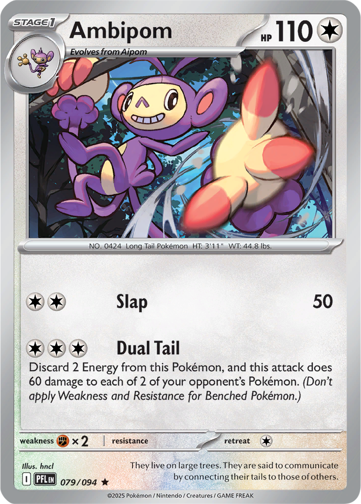Phantasmal Flames 079/094 Ambipom