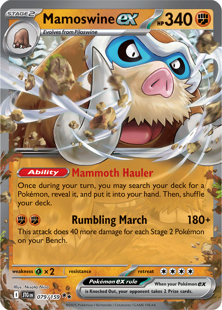 Journey Together 079/159 Mamoswine ex