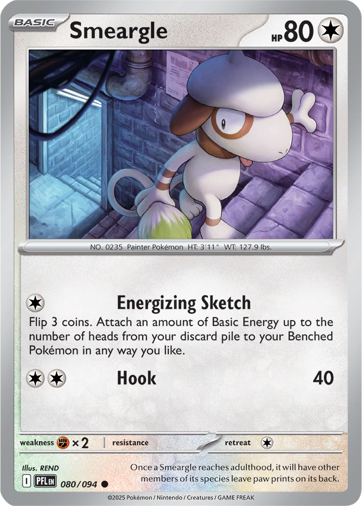 Phantasmal Flames 080/094 Smeargle
