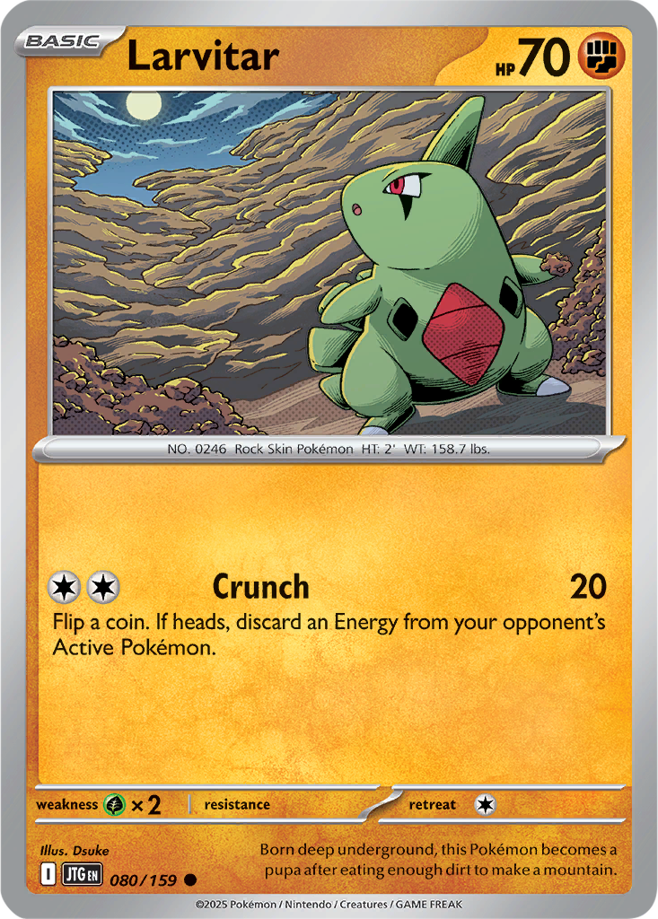 Journey Together 080/159 Larvitar
