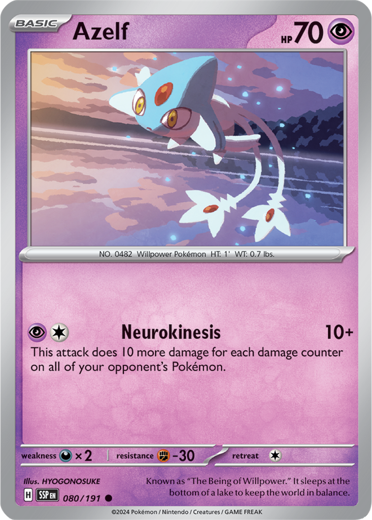 Surging Sparks 080/191 Azelf