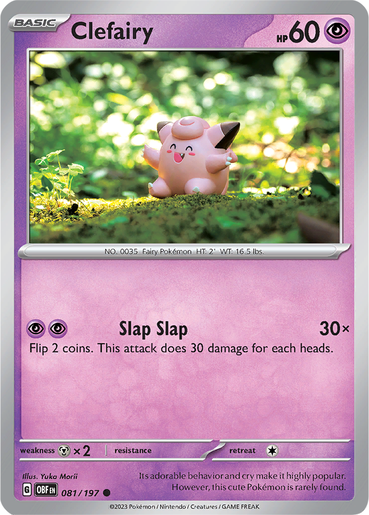 Obsidian Flames 081/197 Clefairy