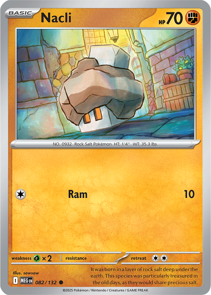 Mega Evolution 082/132 Nacli