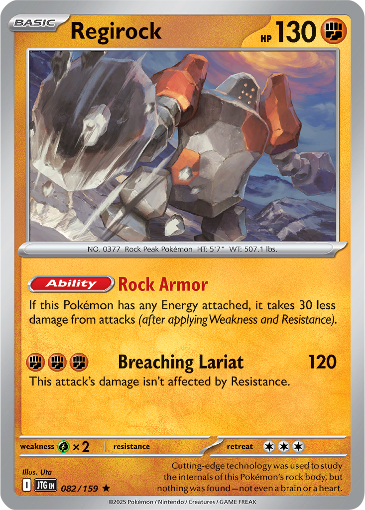 Journey Together 082/159 Regirock