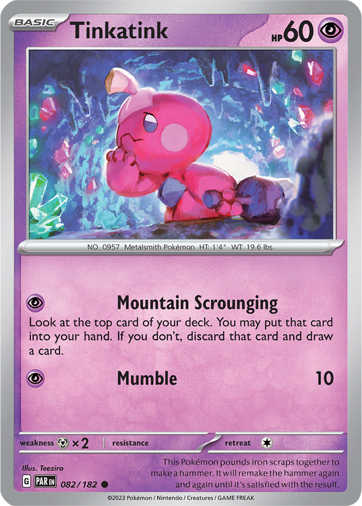Paradox Rift 082/182 Tinkatink