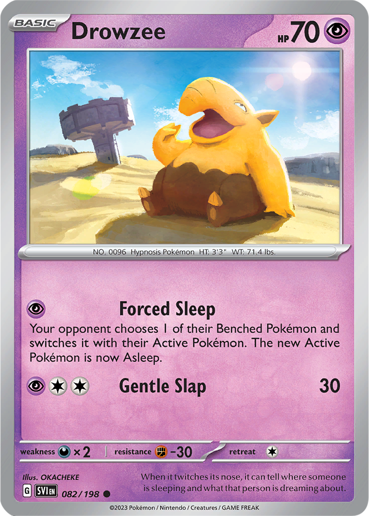 Scarlet & Violet 082/198 Drowzee