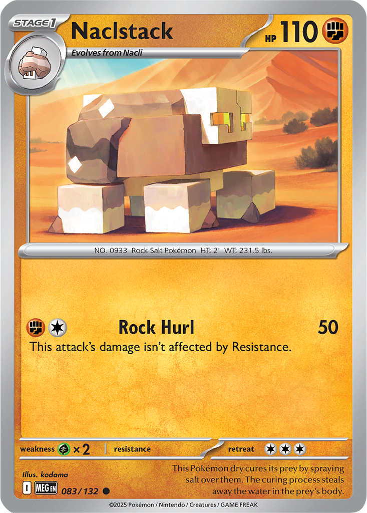 Mega Evolution 083/132 Naclstack