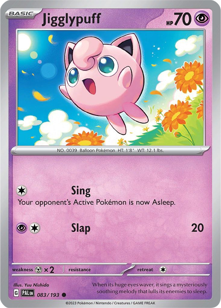 Paldea Evolved 083/193 Jigglypuff