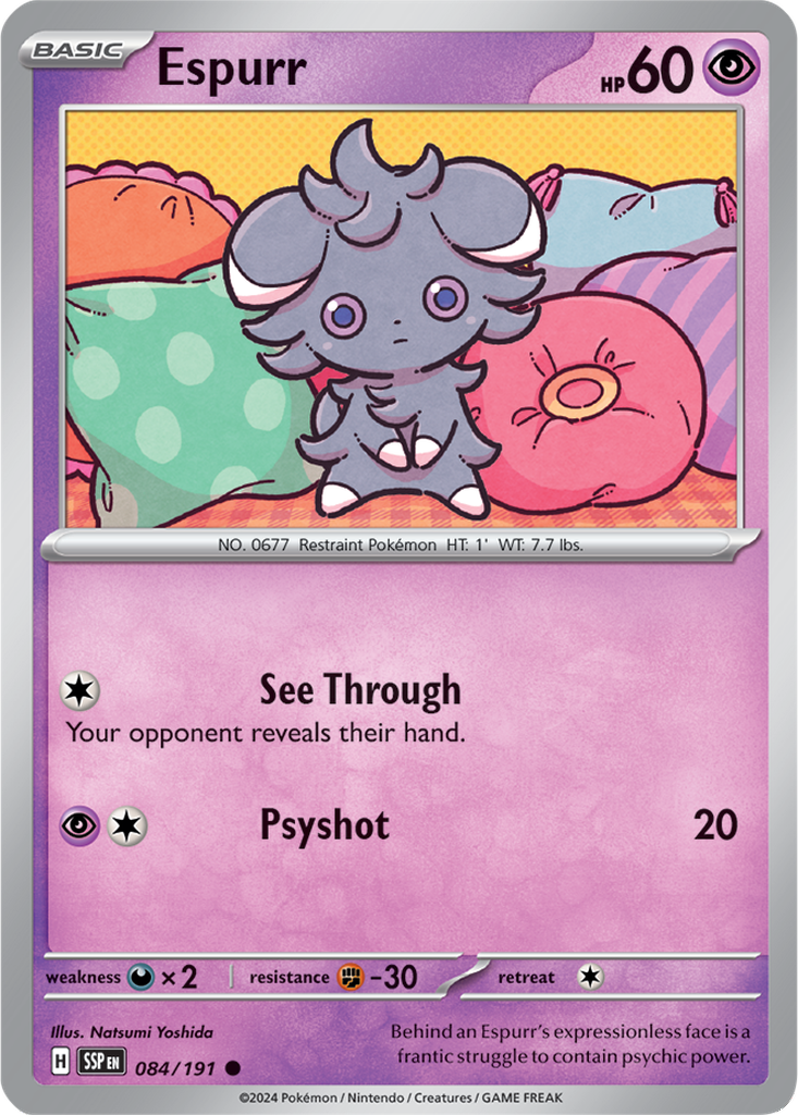 Surging Sparks 084/191 Espurr