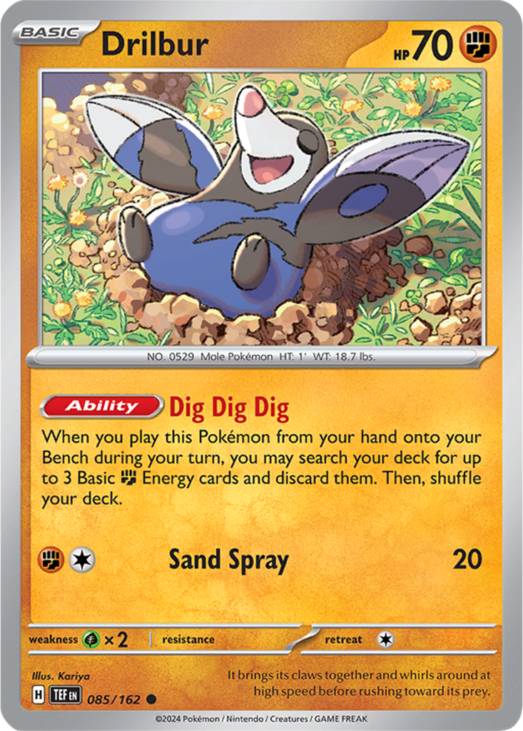 Temporal Forces 085/162 Drilbur