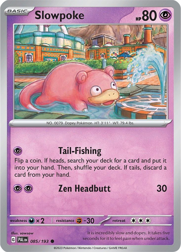 Paldea Evolved 085/193 Slowpoke