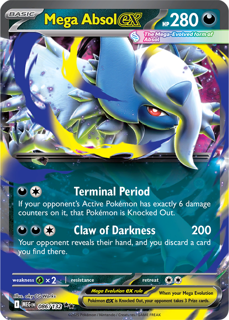 Mega Evolution 086/132 Mega Absol ex