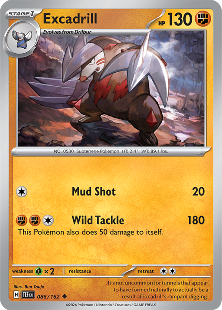 Temporal Forces 086/162 Excadrill