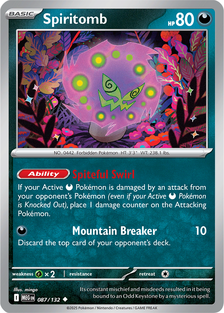 Mega Evolution 087/132 Spiritomb