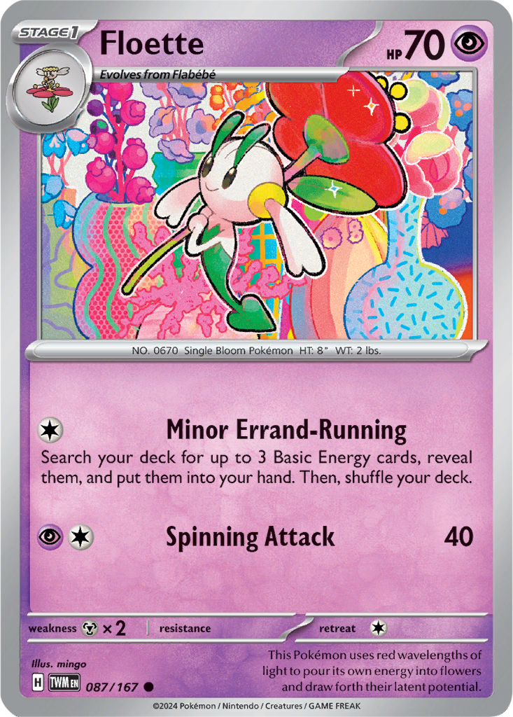 Twilight Masquerade 087/167 Floette