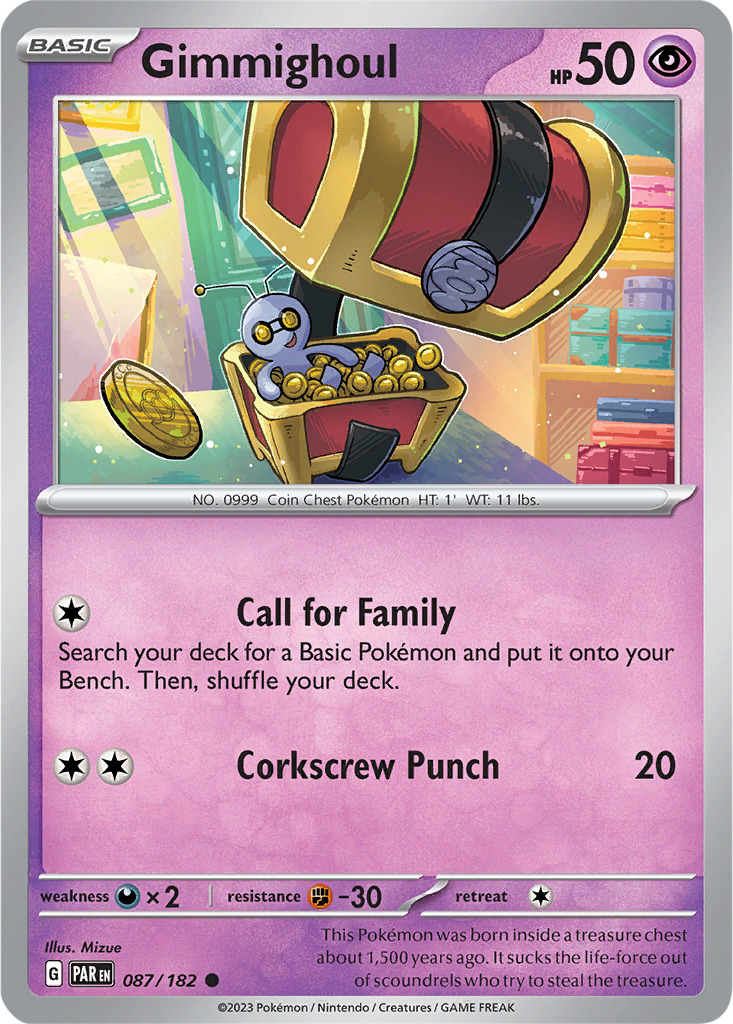 Paradox Rift 087/182 Gimmighoul