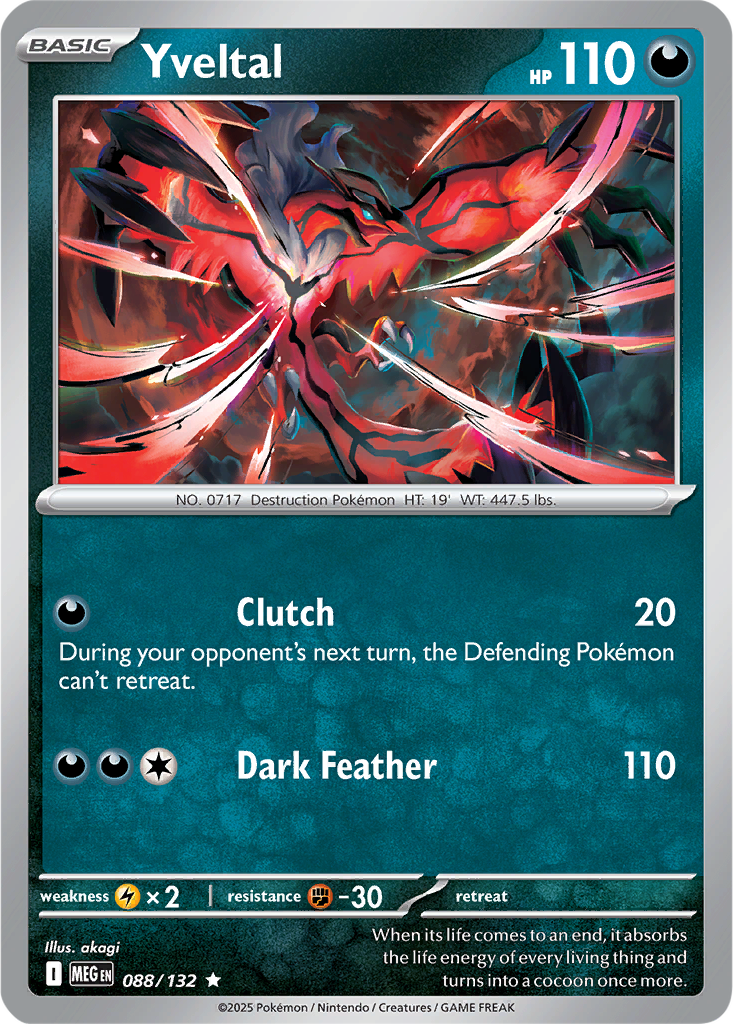 Mega Evolution 088/132 Yveltal
