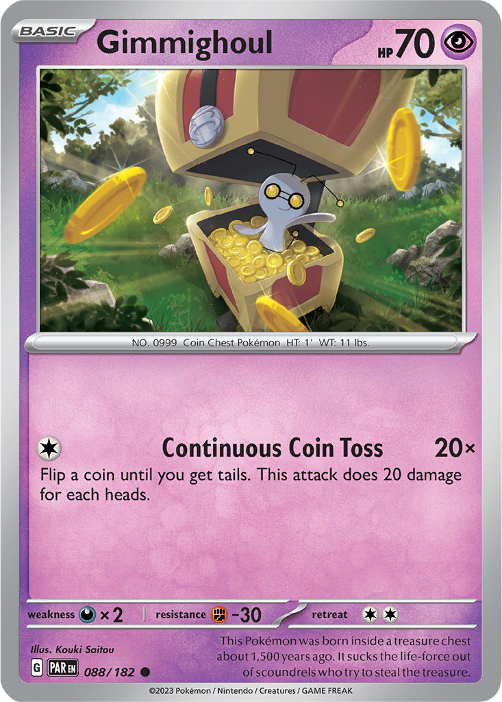 Paradox Rift 088/182 Gimmighoul