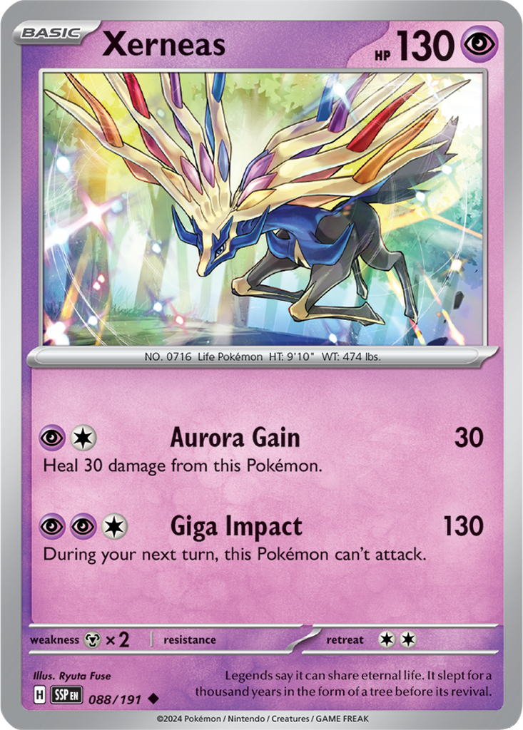 Surging Sparks 088/191 Xerneas