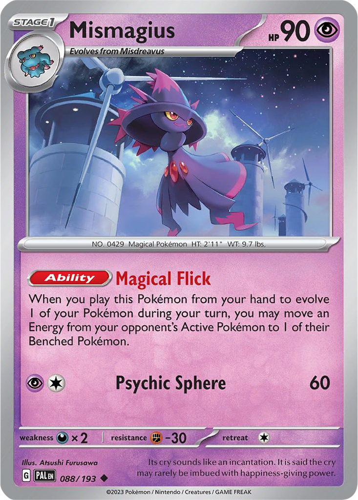 Paldea Evolved 088/193 Mismagius