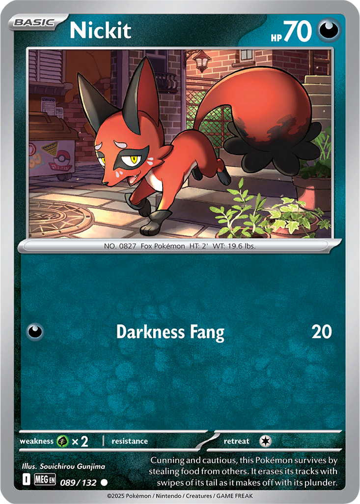Mega Evolution 089/132 Nickit