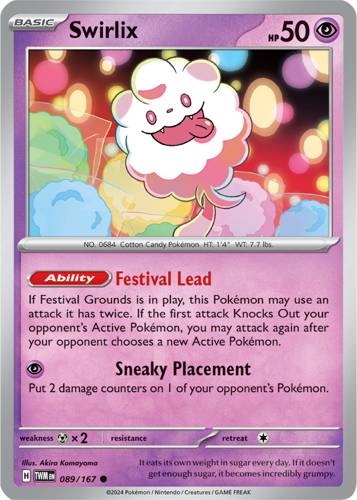 Twilight Masquerade 089/167 Swirlix