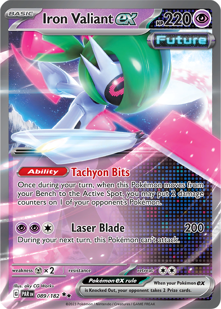 Paradox Rift 089/182 Iron Valiant ex