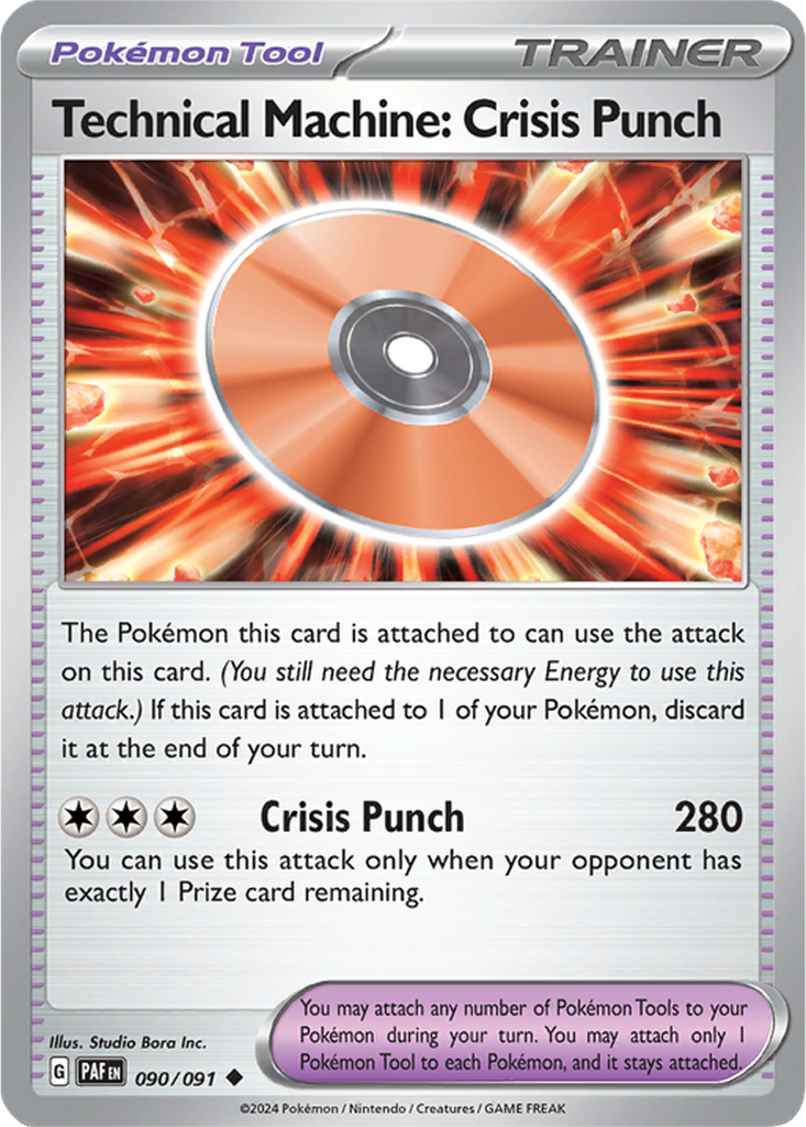Paldean Fates 090/091 Technical Machine: Crisis Punch