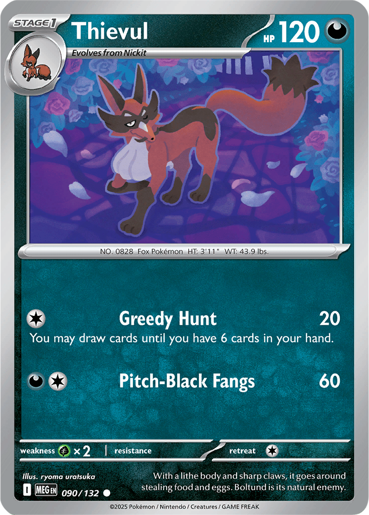 Mega Evolution 090/132 Thievul