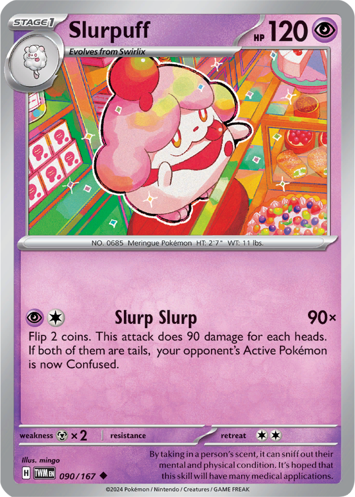 Twilight Masquerade 090/167 Slurpuff