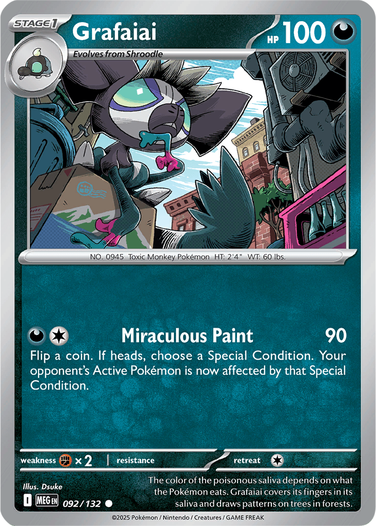 Mega Evolution 092/132 Grafaiai